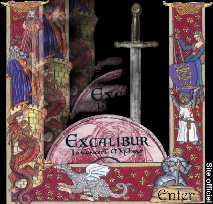 Bienvenue sur le site d'Excalibur LIVE